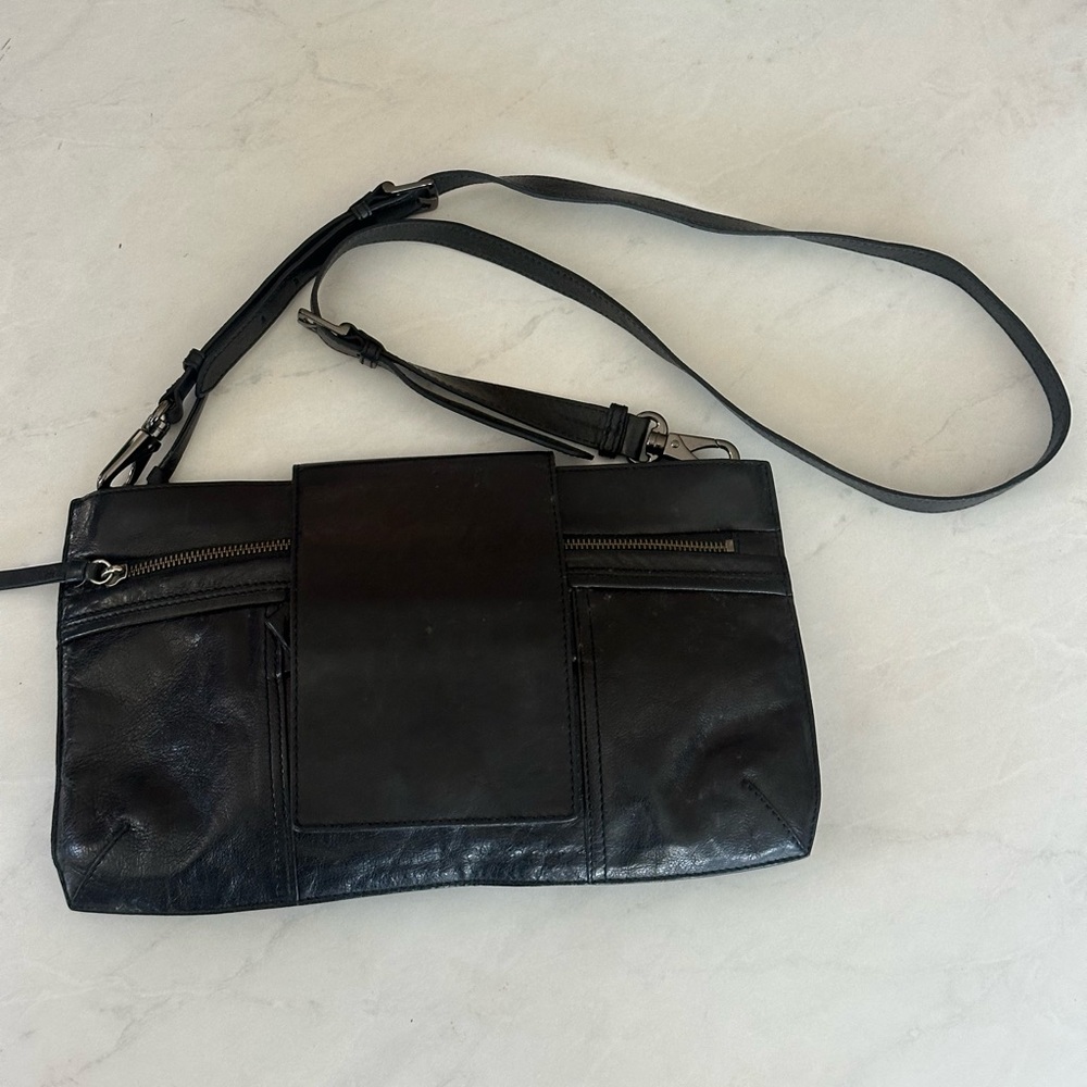 Diane von Furstenberg black crossbody bag
